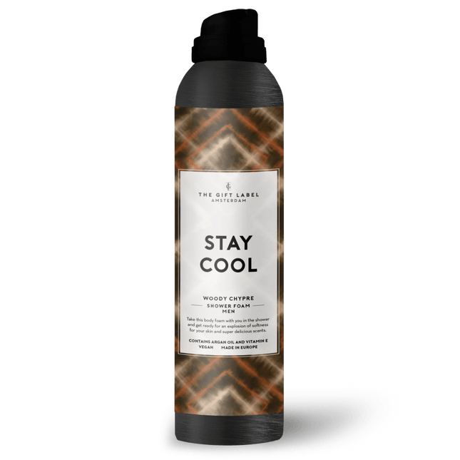 The Gift Label Doucheschuim mannen - Stay cool