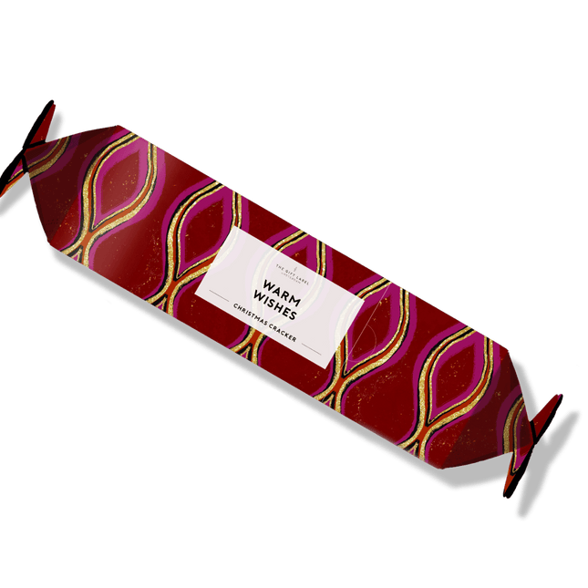 The Gift Label Festive cracker - Warm wishes