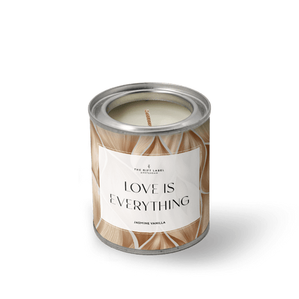 The Gift Label Geurkaars in blik - Love is everything