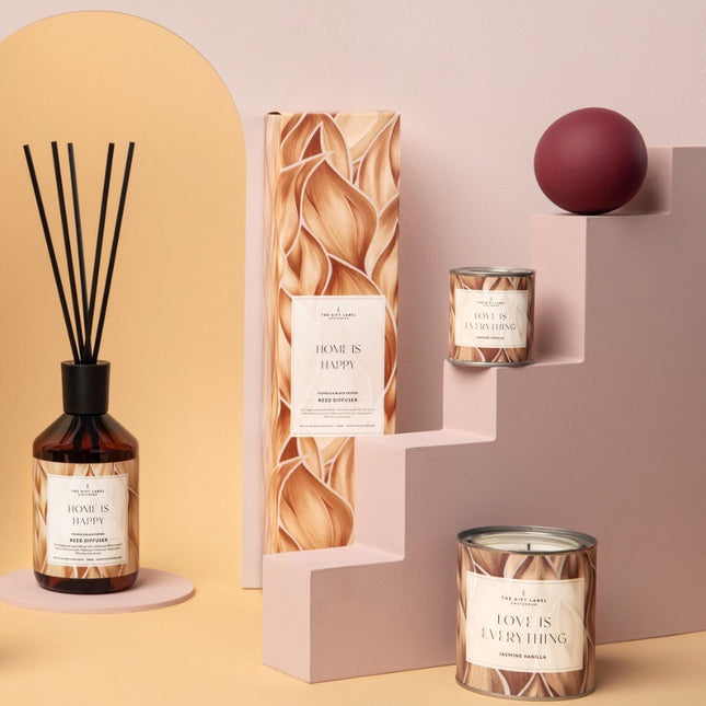 The Gift Label Geurkaars in blik - Love is everything