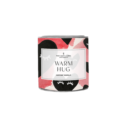 The Gift Label Geurkaars in blik - Warm hug - Jasmine vanilla