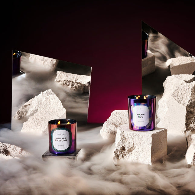 The Gift Label Geurkaars in glas - Warm hug