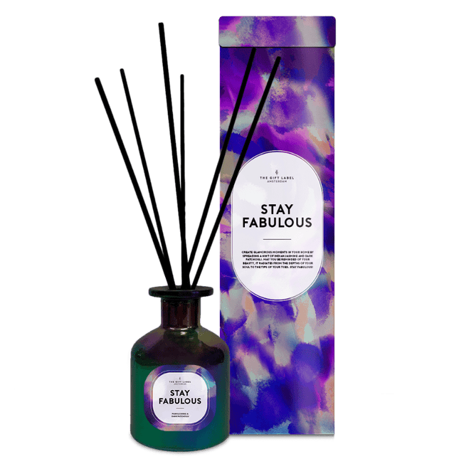 The Gift Label Geurstokjes - Stay fabulous