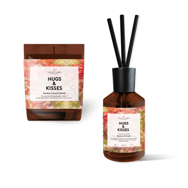 The Gift Label Gift Box Homeset - Hugs & Kisses