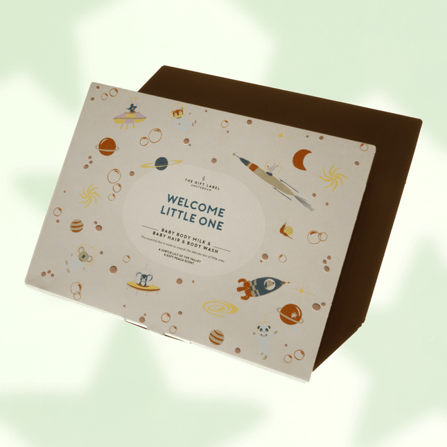 The Gift Label Giftbox baby - Welcome little one