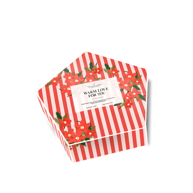 The Gift Label Giftbox voor haar - Warm love for you