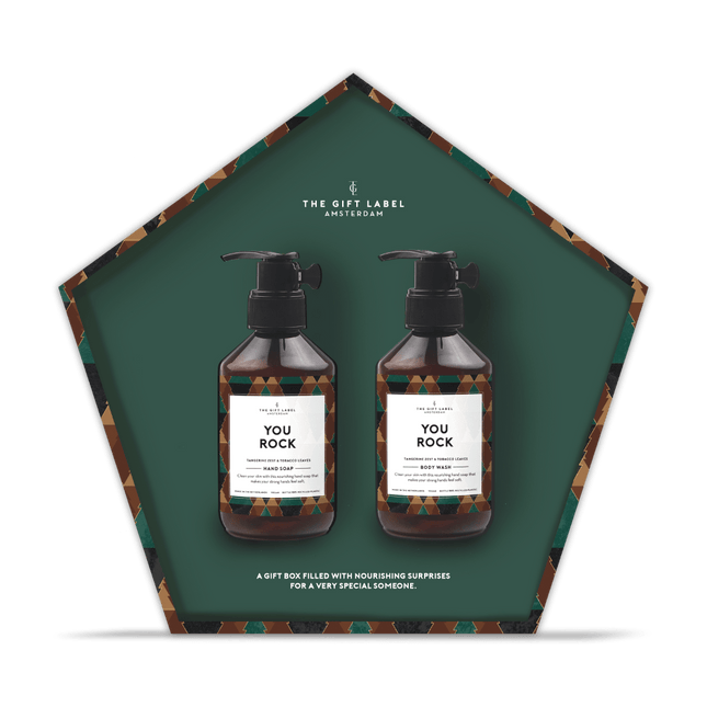 The Gift Label Giftbox voor hem - You rock