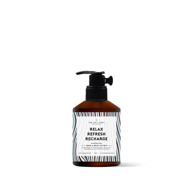 The Gift Label Hand & body lotion - Relax, refresh, recharge