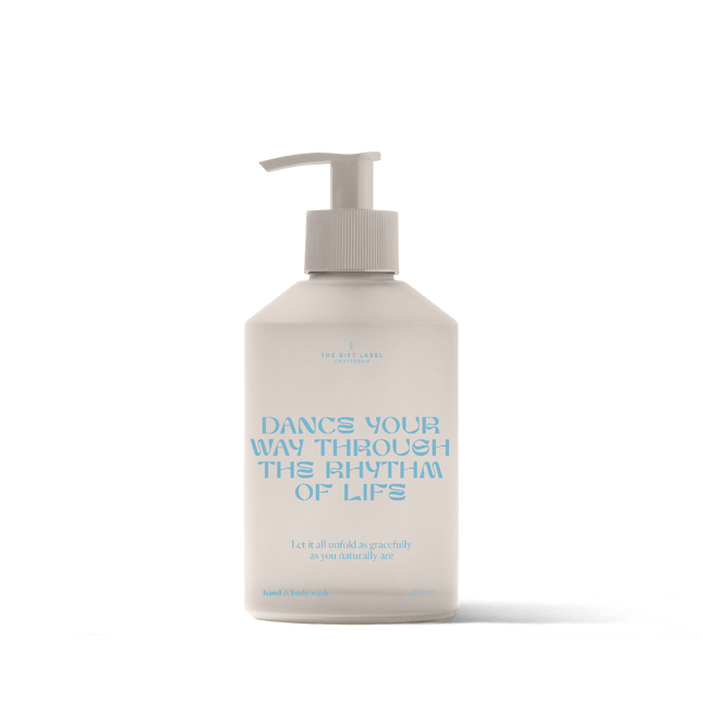 The Gift Label Hand & Body Wash 400ml - STUDIO - Dance Your Way