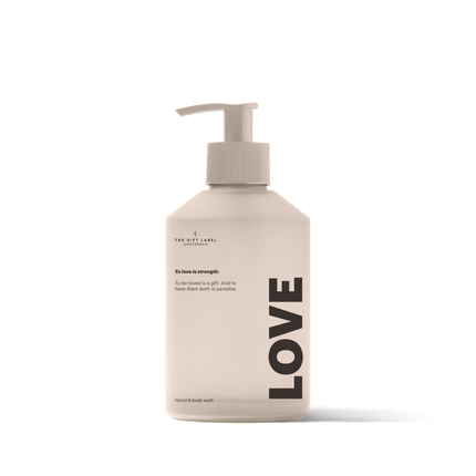 The Gift Label Hand & Body Wash 400ml - STUDIO - LOVE