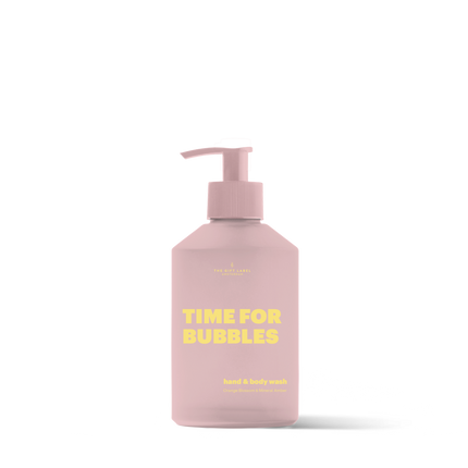 The Gift Label Hand & Body Wash 400ml - STUDIO - Time For Bubbles