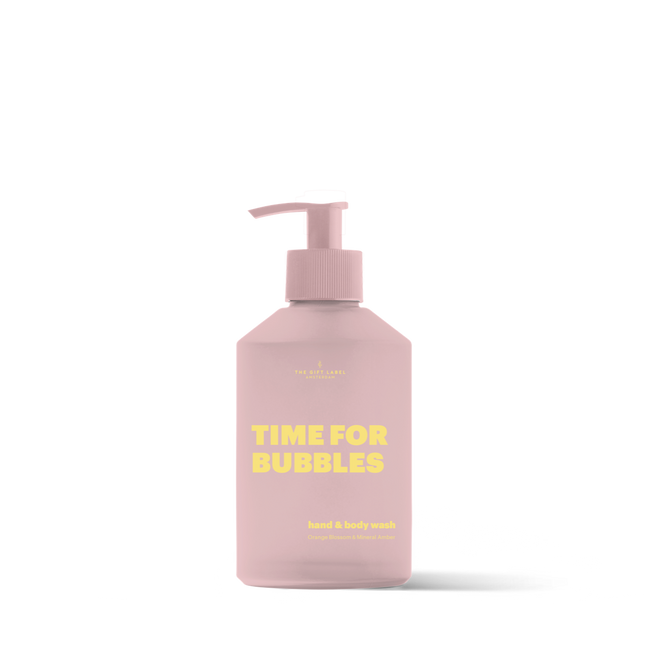 The Gift Label Hand & Body Wash 400ml - STUDIO - Time For Bubbles