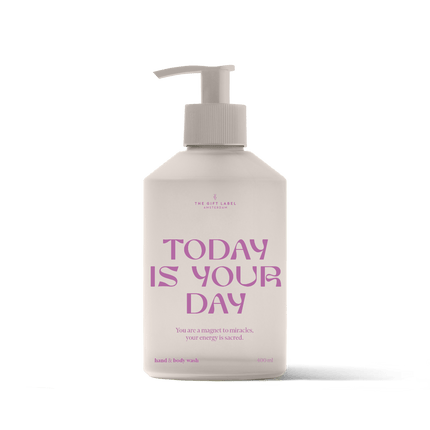The Gift Label Hand & body wash - Today is your day