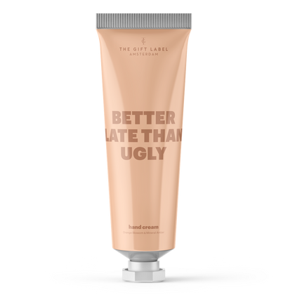 The Gift Label Hand Cream Tube 50ml - STUDIO - Better Late Than Ugly