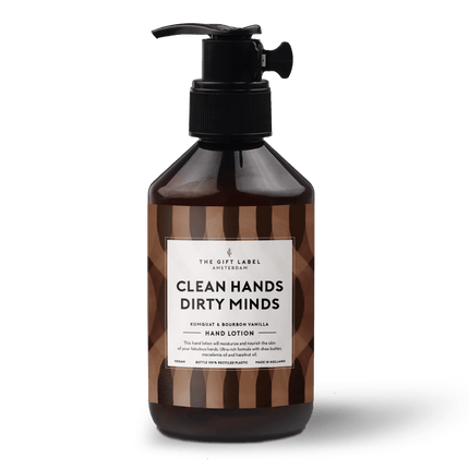 The Gift Label Hand lotion - Clean hands dirty minds