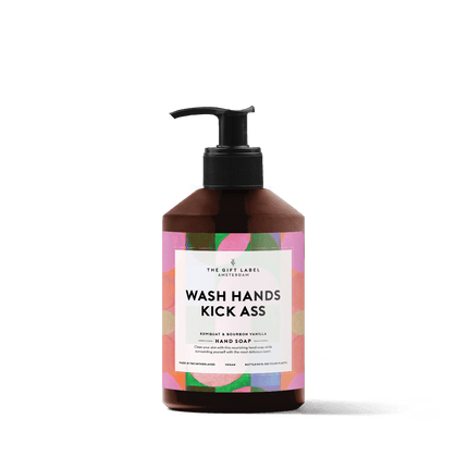 The Gift Label Hand Soap 400ml - Wash Hands Kick Ass SS24