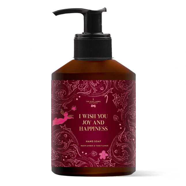 The Gift Label Hand soap - I wish you joy and happiness