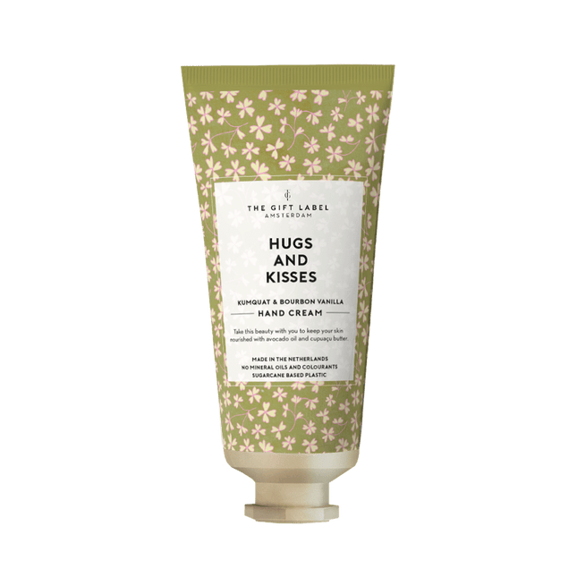 The Gift Label Handcrème tube - Hugs and kisses