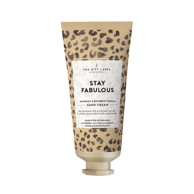 The Gift Label Handcrème tube - Stay fabulous