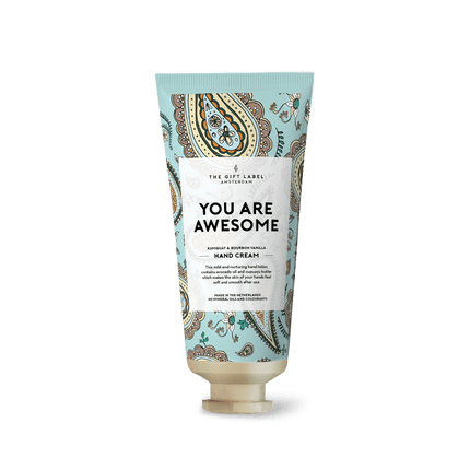 The Gift Label Handcrème tube - You are awesome