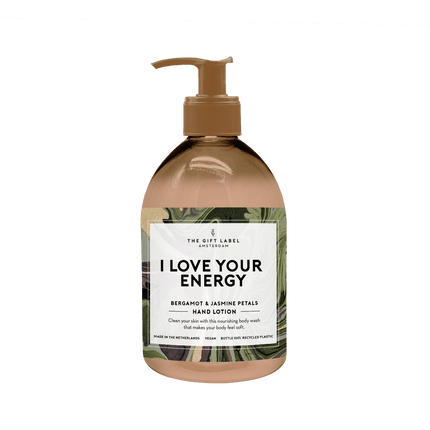 The Gift Label Handlotion - I love your energy