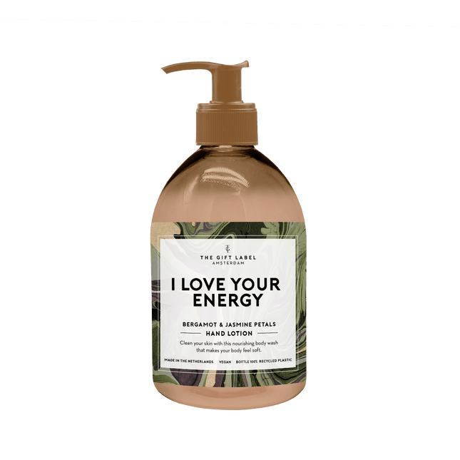 The Gift Label Handlotion - I love your energy