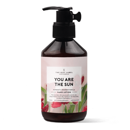 The Gift Label Handlotion - You are the sun