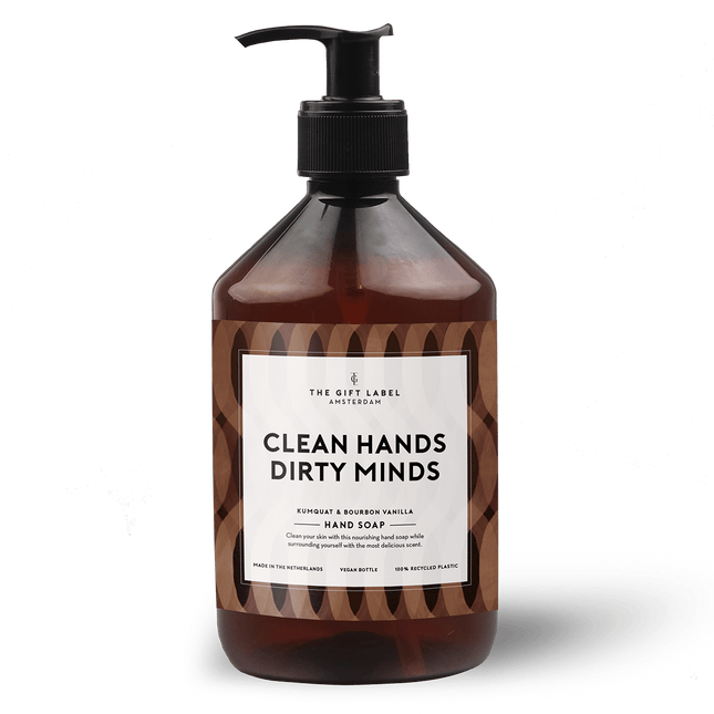 The Gift Label Handzeep - Clean hands dirty minds