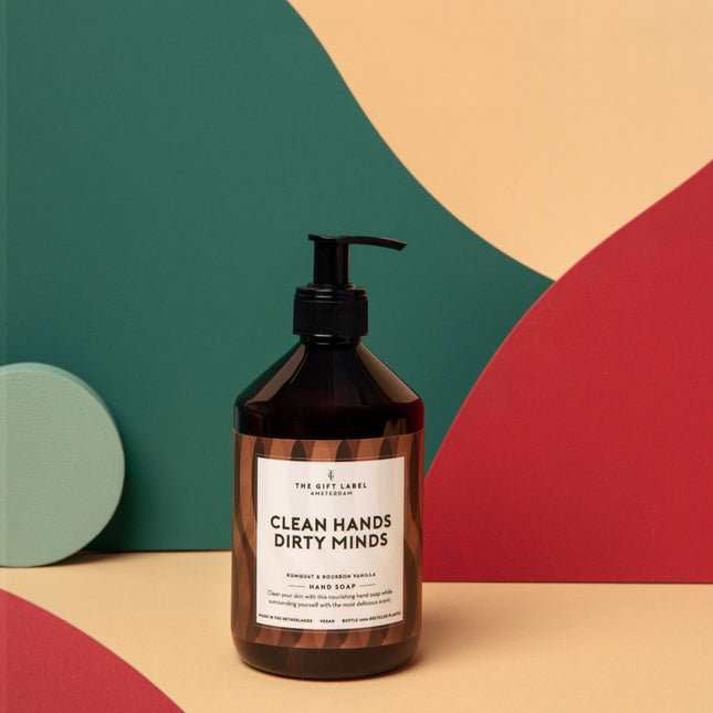 The Gift Label Handzeep - Clean hands dirty minds