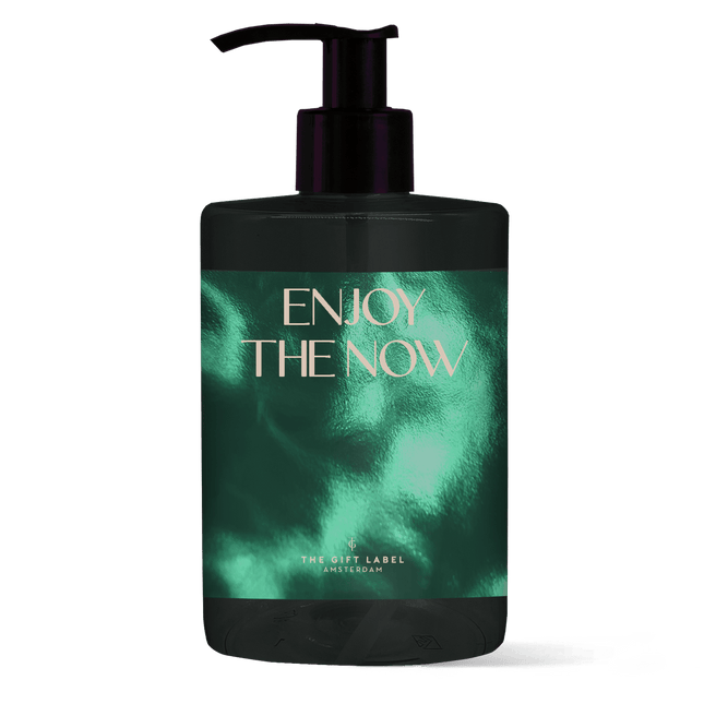 The Gift Label Handzeep & douchegel  - Enjoy the now