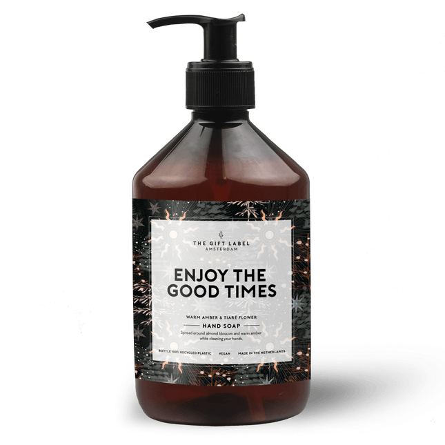 The Gift Label Handzeep - Enjoy the good times