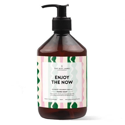 The Gift Label Handzeep  - Enjoy the now