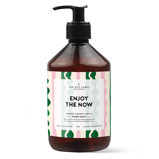 The Gift Label Handzeep  - Enjoy the now