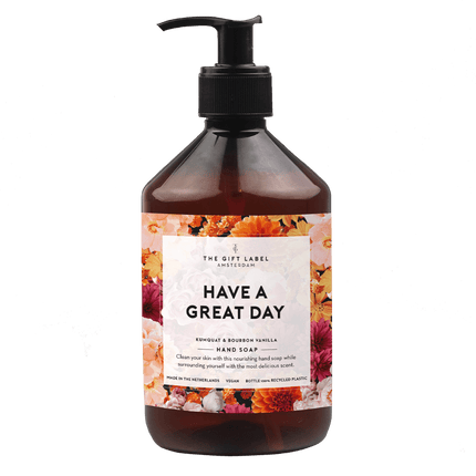 The Gift Label Handzeep - Have a great day