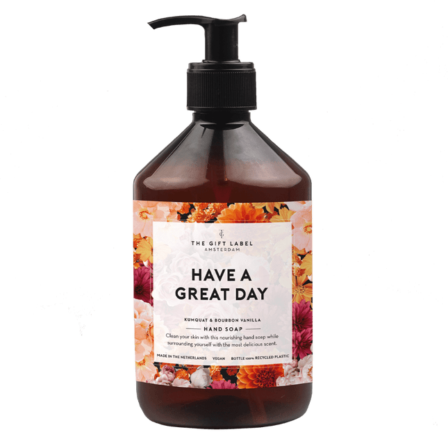 The Gift Label Handzeep - Have a great day