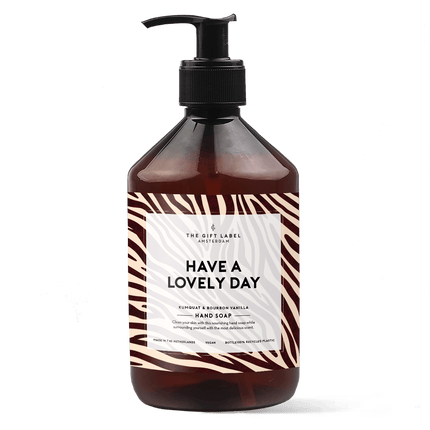 The Gift Label Handzeep - Have a lovely day