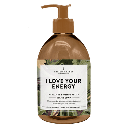 The Gift Label Handzeep - I love your energy