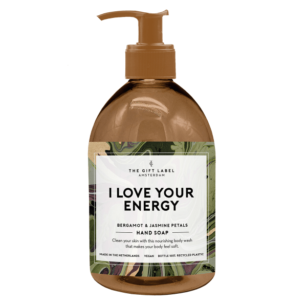 The Gift Label Handzeep - I love your energy