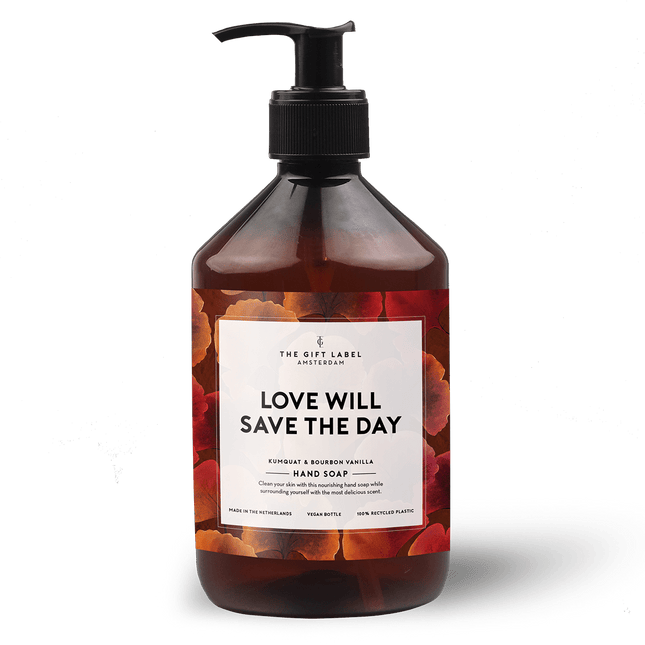 The Gift Label Handzeep - Love will save the day