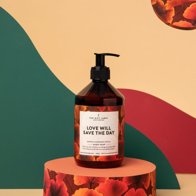 The Gift Label Handzeep - Love will save the day