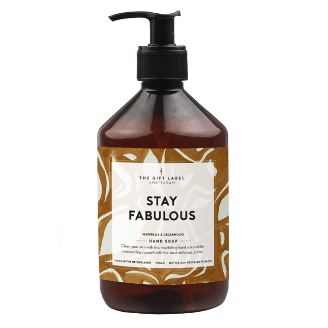 The Gift Label Handzeep - Stay fabulous