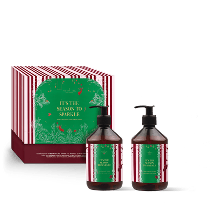The Gift Label Kerst giftbox hand & Body - It's the season to spark