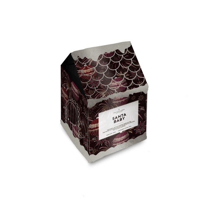 The Gift Label Kerst giftbox huisje - Santa baby