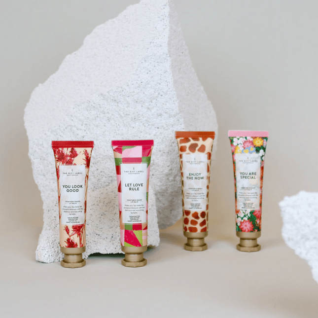 The Gift Label Lippenbalsem tube - Enjoy the now