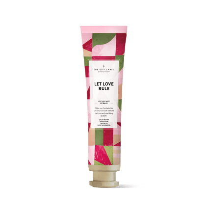 The Gift Label Lippenbalsem tube - Let love rule