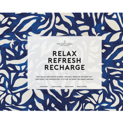 The Gift Label Luxe giftbox - Relax refresh recharge