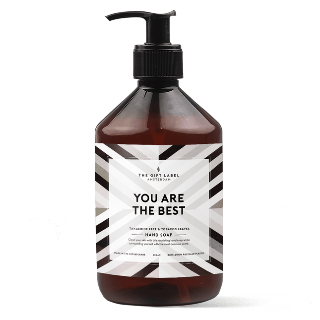 The Gift Label Mannen zeep - You are the best