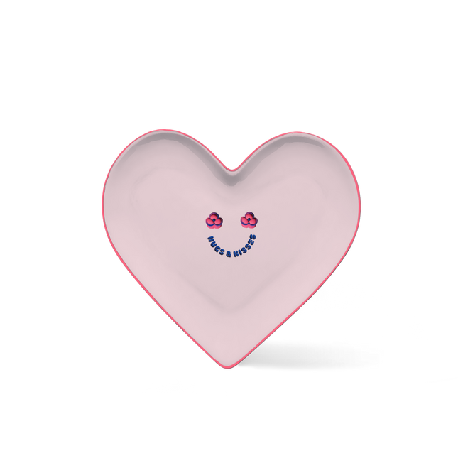 The Gift Label Plate - Hugs & Kisses