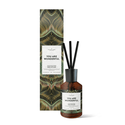 The Gift Label Reed diffuser - You are wonderful
