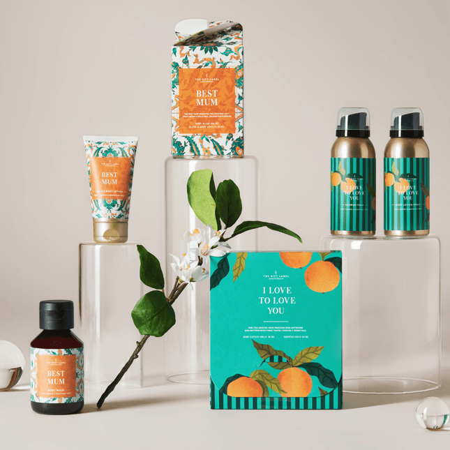 The Gift Label Reisset voor haar - I love to love you
